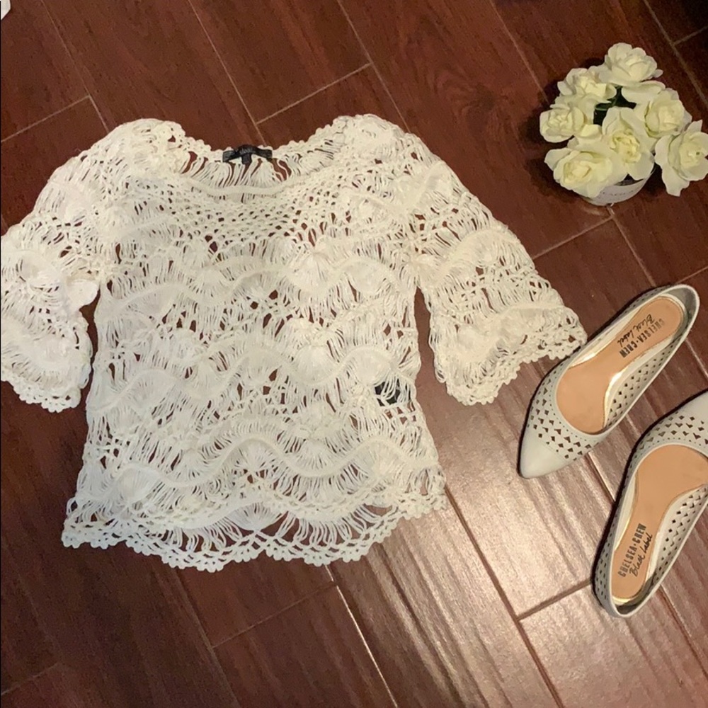 Crochet sweater